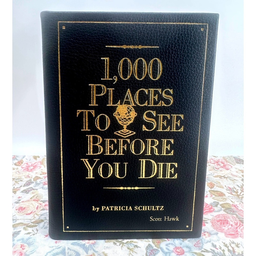 1000 Places To See Before You Die Patricia Schultz AAdvantage Aviator Leather Ed